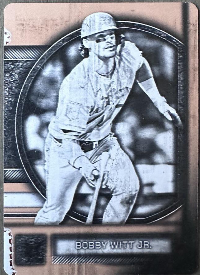 Bobby Witt Jr. [Printing Plate] #65