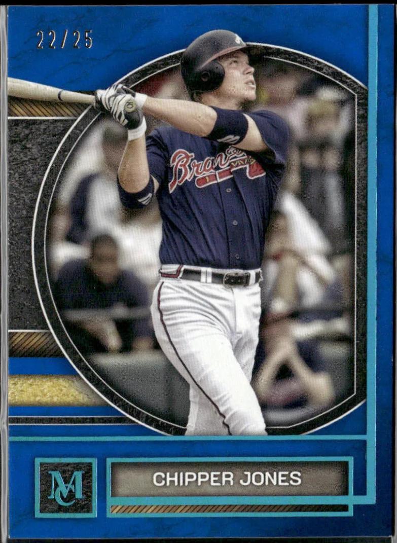 Chipper Jones [Blue Topaz] #45