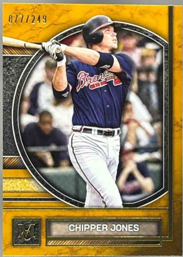 Chipper Jones [Gold] #45