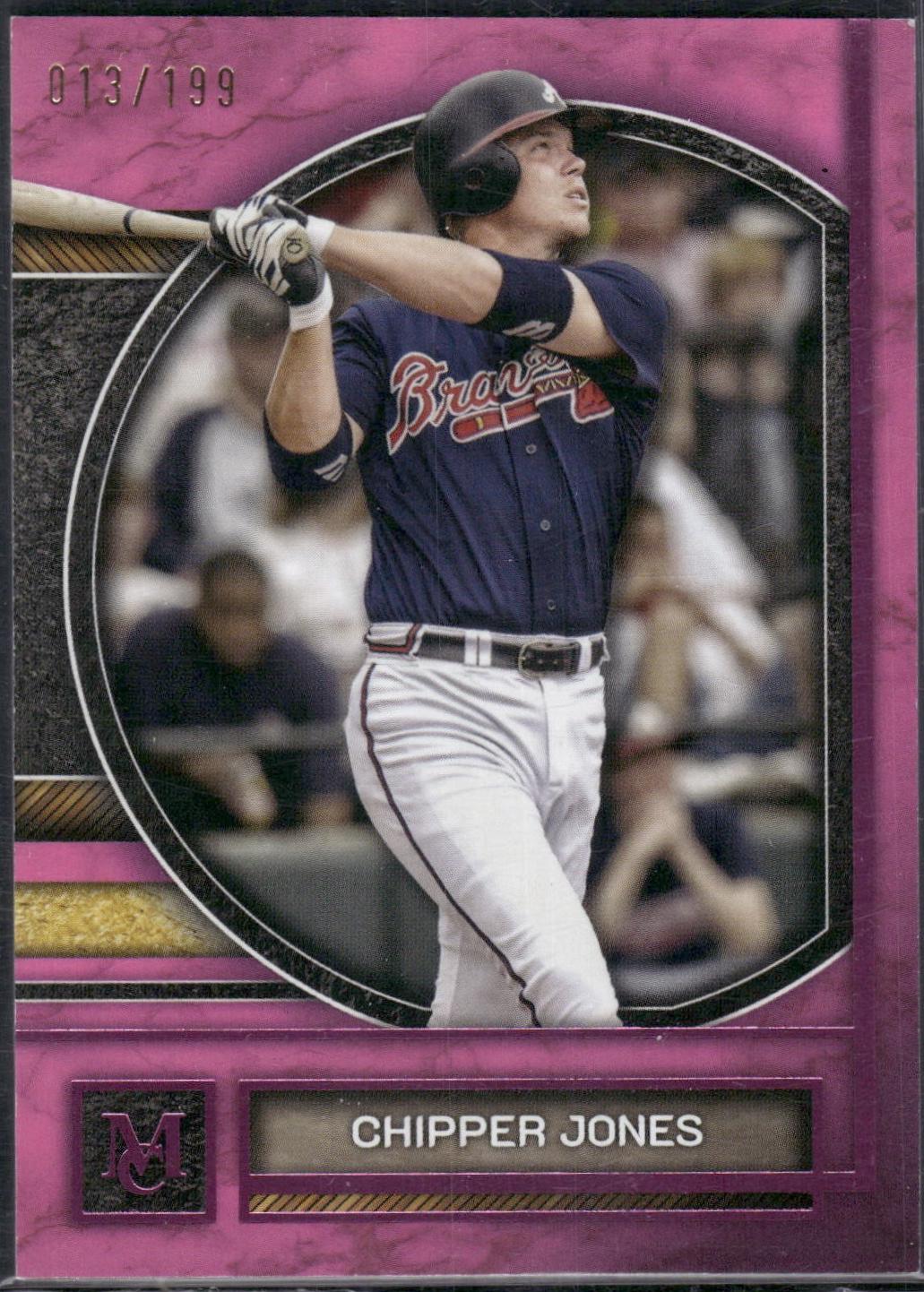 Chipper Jones [Pink Sapphire] #45