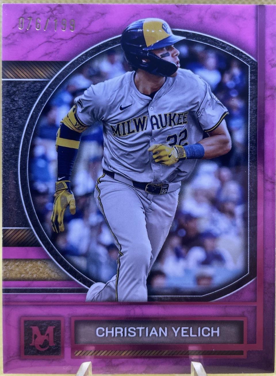 Christian Yelich [Pink Sapphire] #68