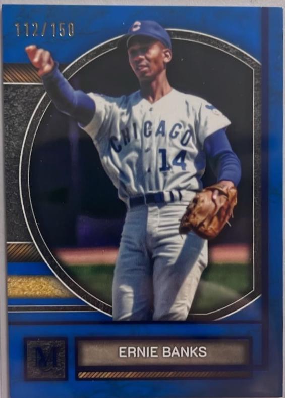 Ernie Banks [Blue Topaz] #82