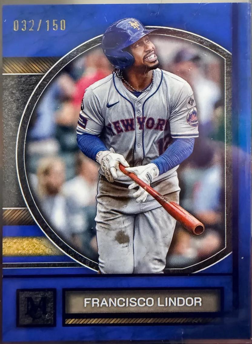 Francisco Lindor [Blue Topaz] #93