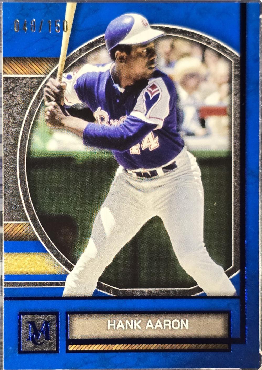 Hank Aaron [Blue Topaz] #4