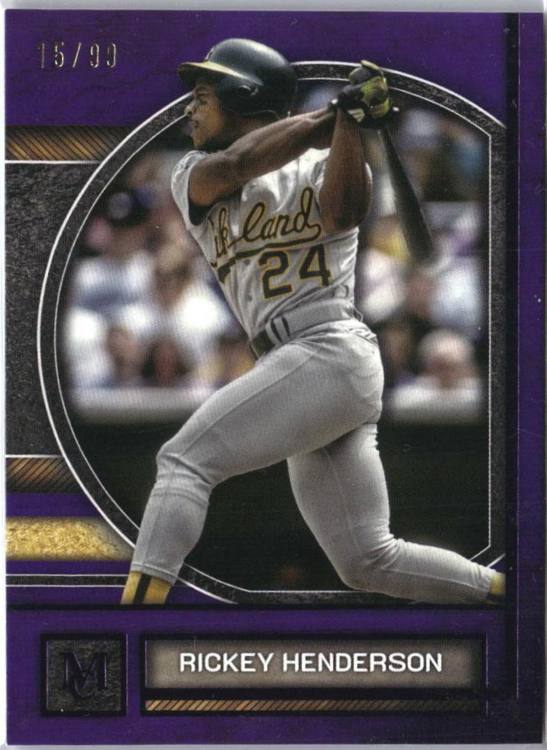 Rickey Henderson [Amethyst] #70