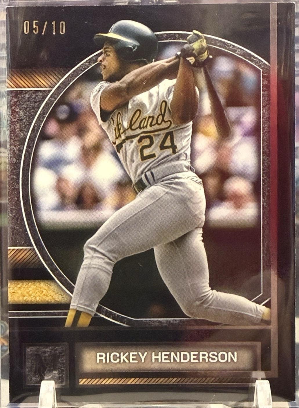 Rickey Henderson [Black Diamond] #70
