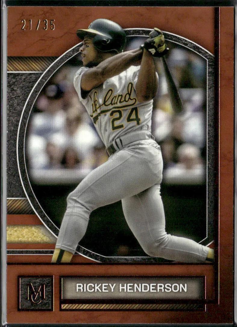 Rickey Henderson [Bronze] #70