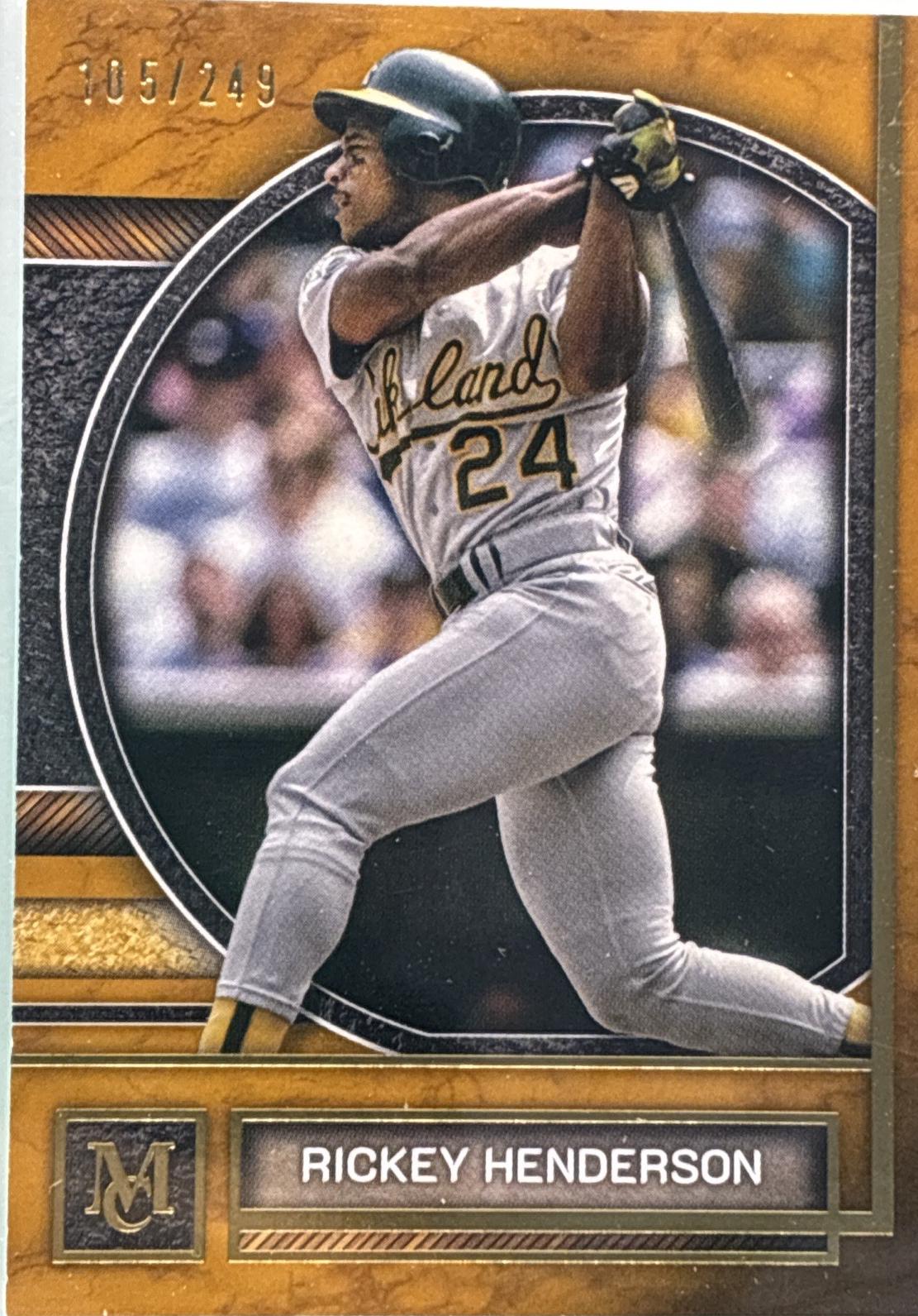 Rickey Henderson [Gold] #70