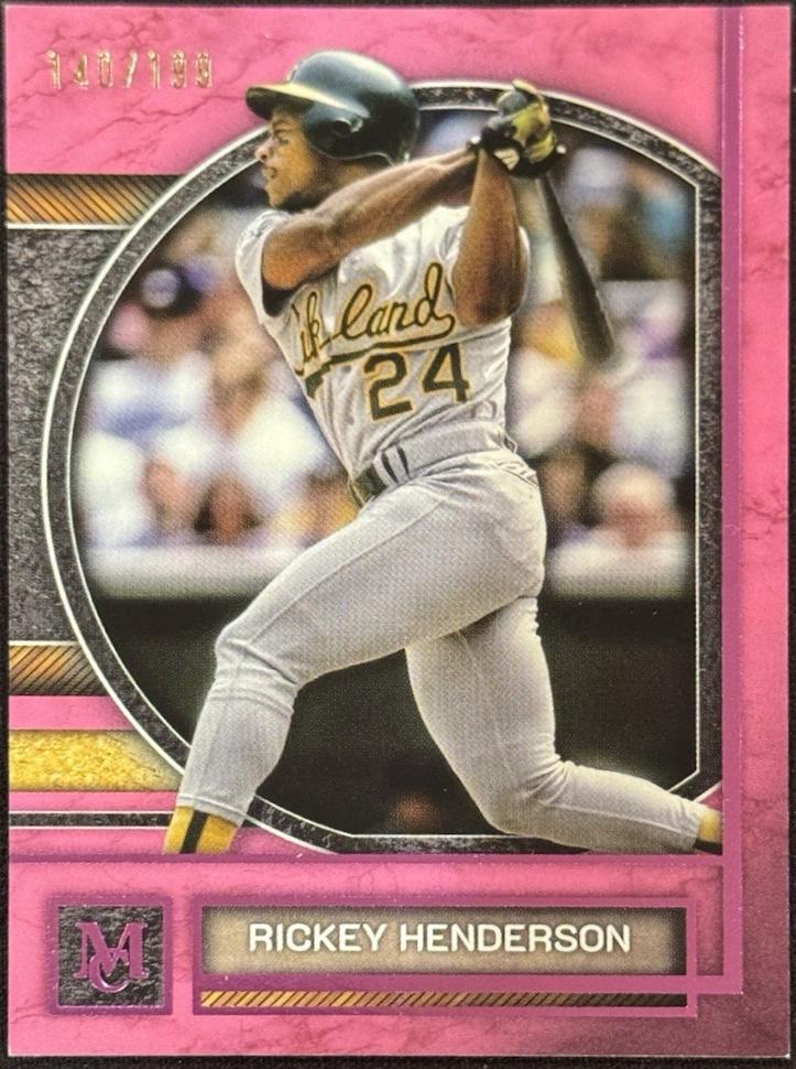 Rickey Henderson [Pink Sapphire] #70