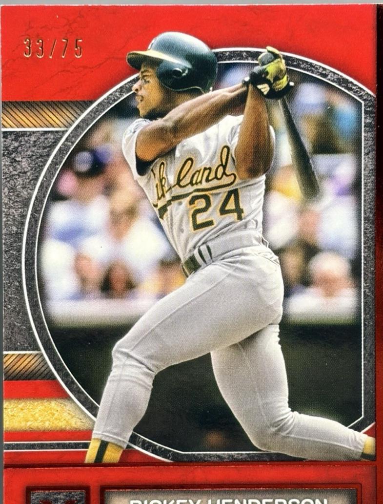 Rickey Henderson [Ruby] #70