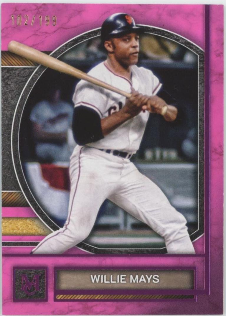 Willie Mays [Pink Sapphire] #18