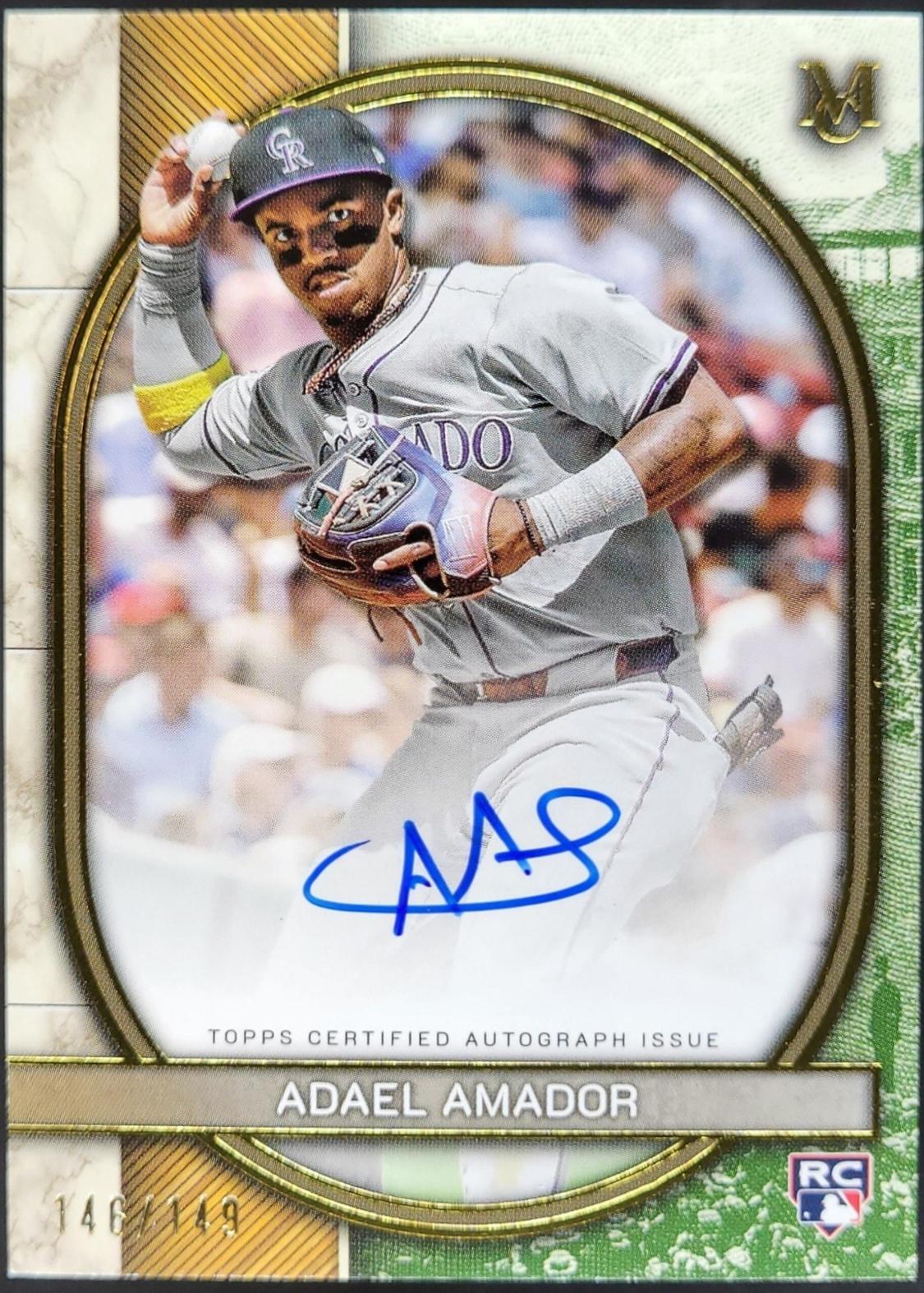 Adael Amador [Gold] #AA-AA