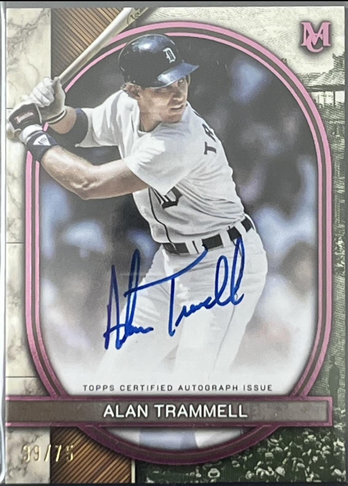 Alan Trammell #AA-AT