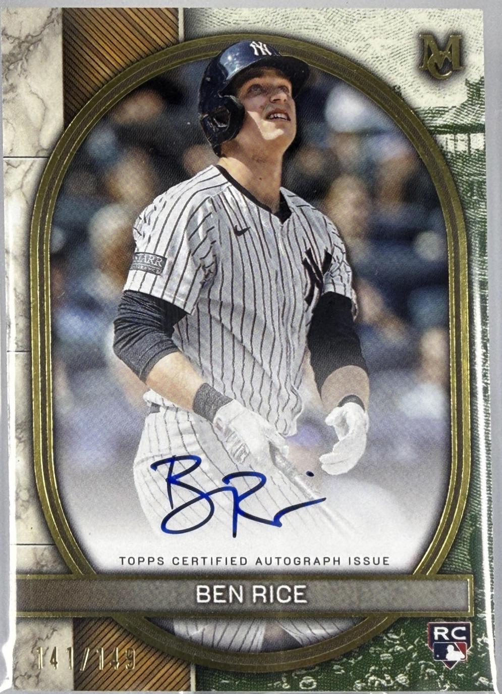 Ben Rice [Gold] #AA-BR