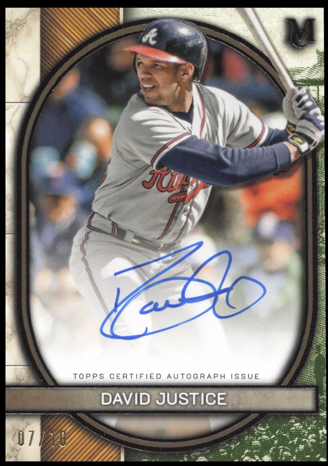 David Justice [Black] #AA-DJ