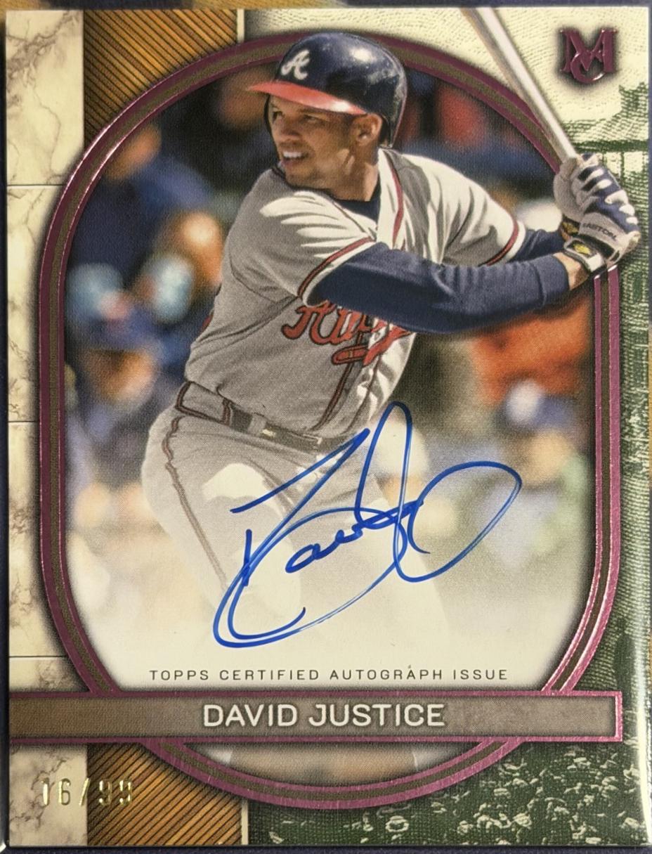 David Justice [Gold] #AA-DJ
