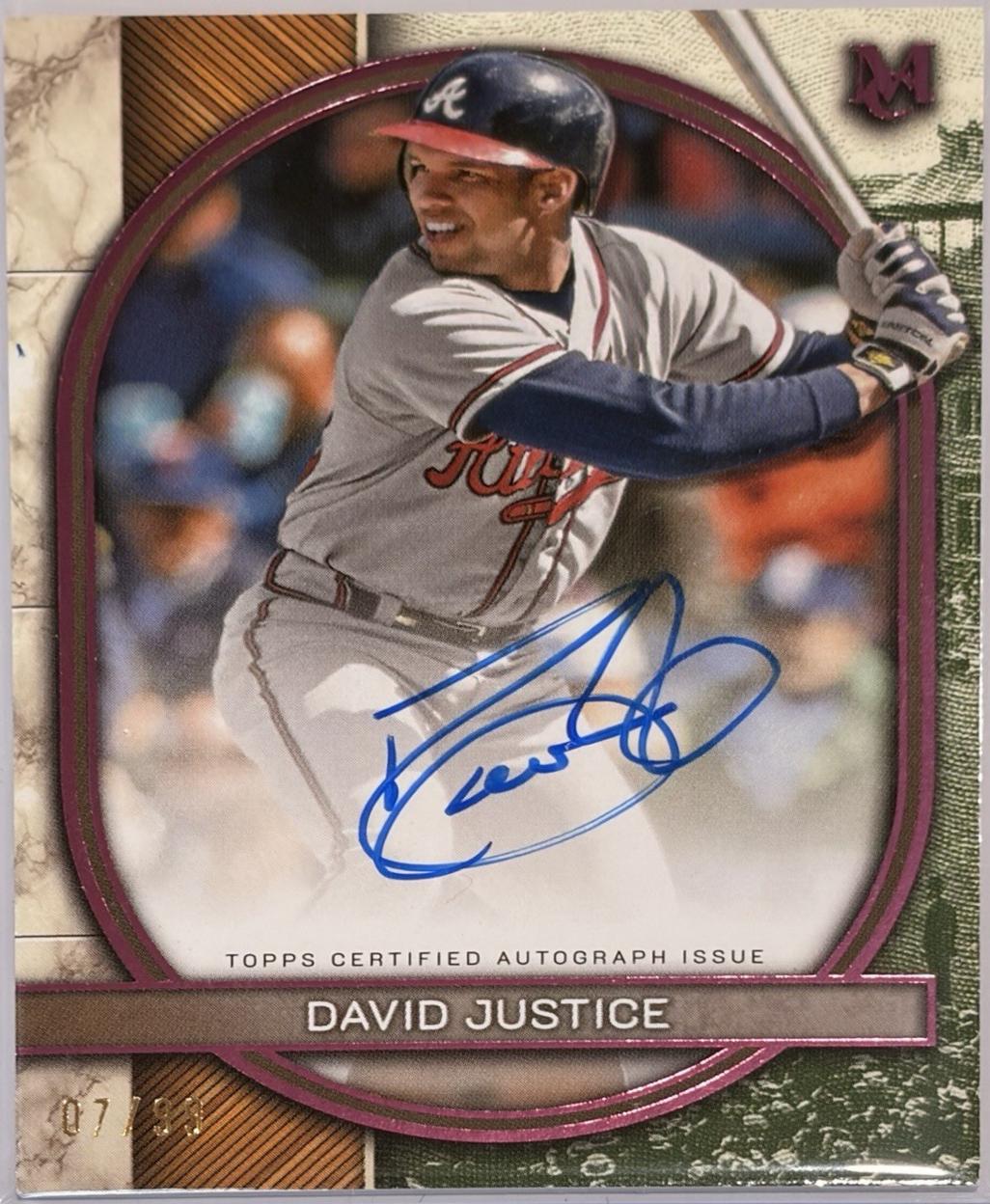 David Justice [Pink Sapphire] #AA-DJ