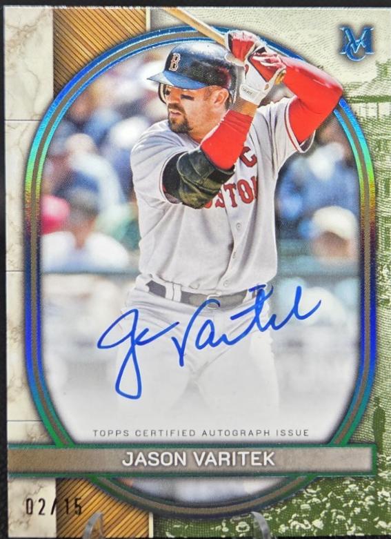 Jason Varitek [Blue Topaz] #AA-JV