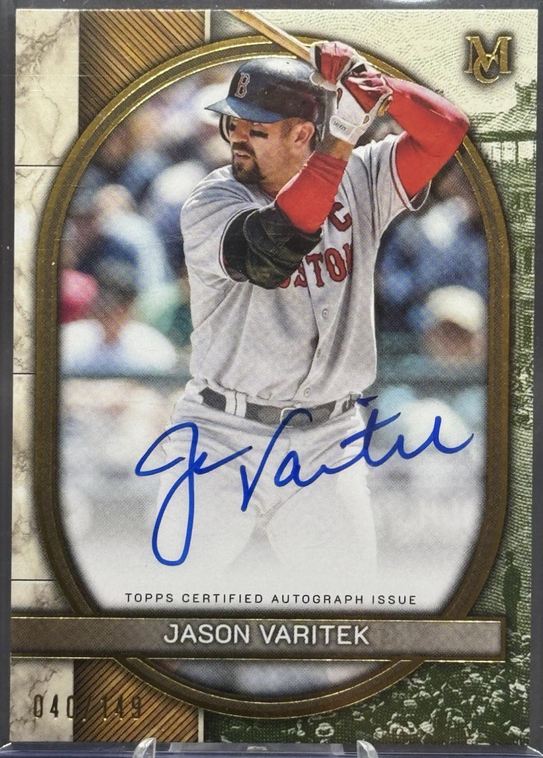 Jason Varitek [Gold] #AA-JV