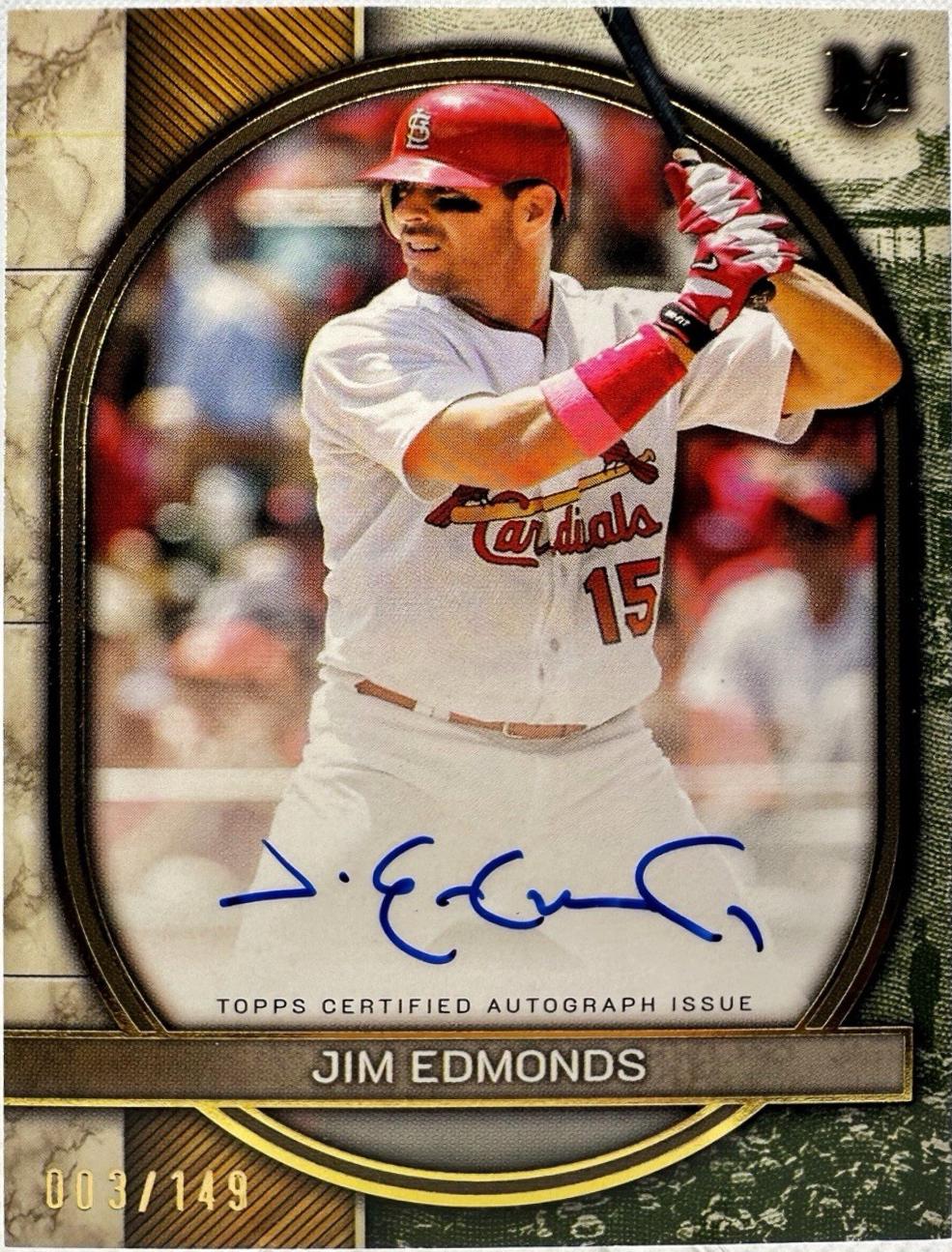 Jim Edmonds [Gold] #AA-JE