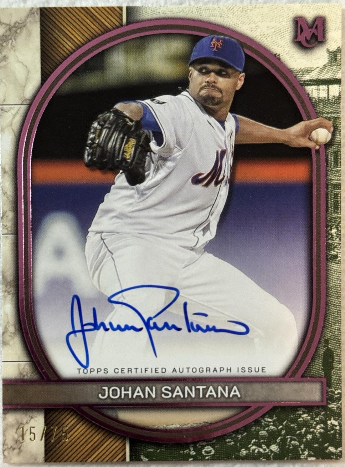 Johan Santana [Pink Sapphire] #AA-JS