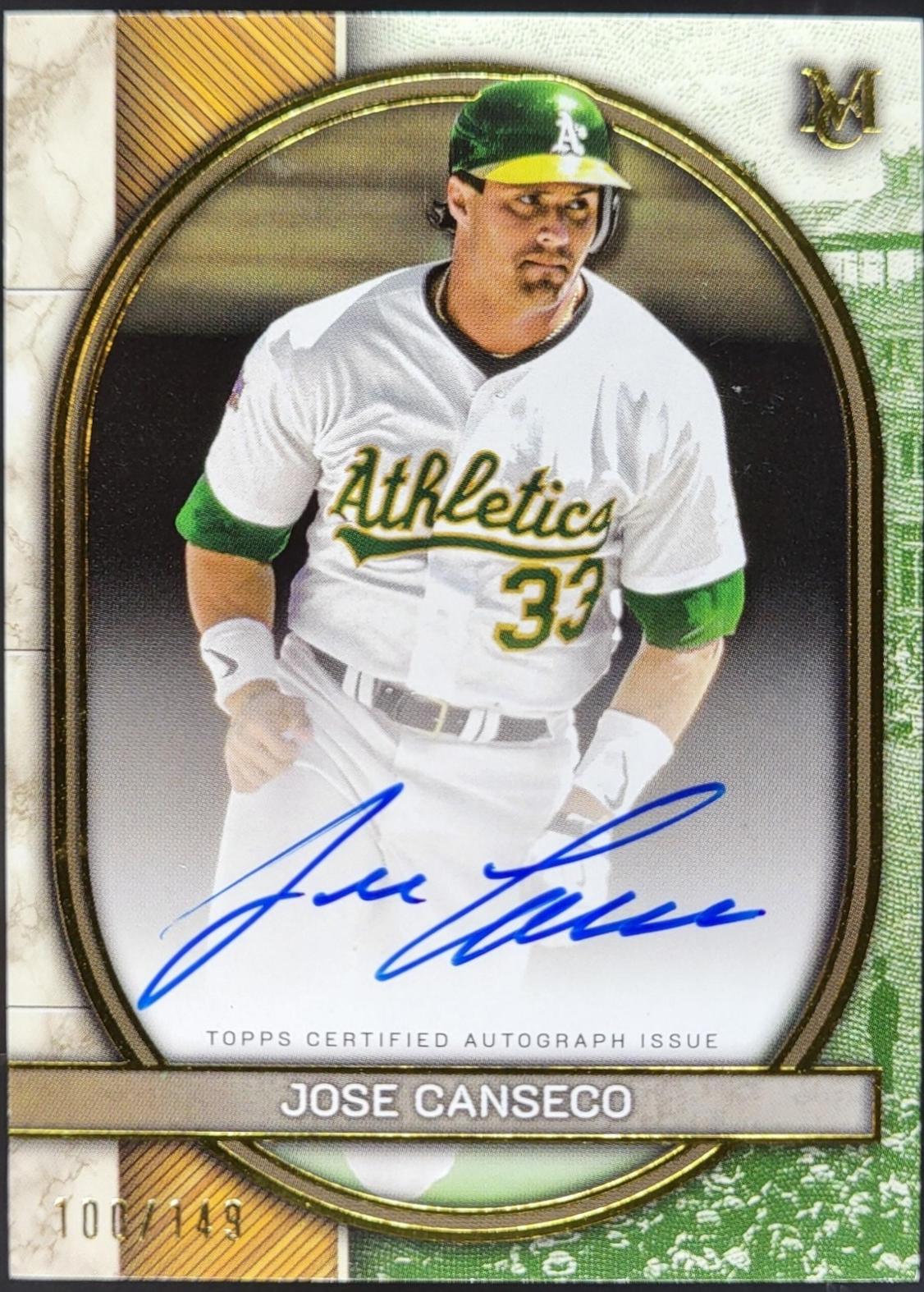 Jose Canseco [Gold] #AA-JCA