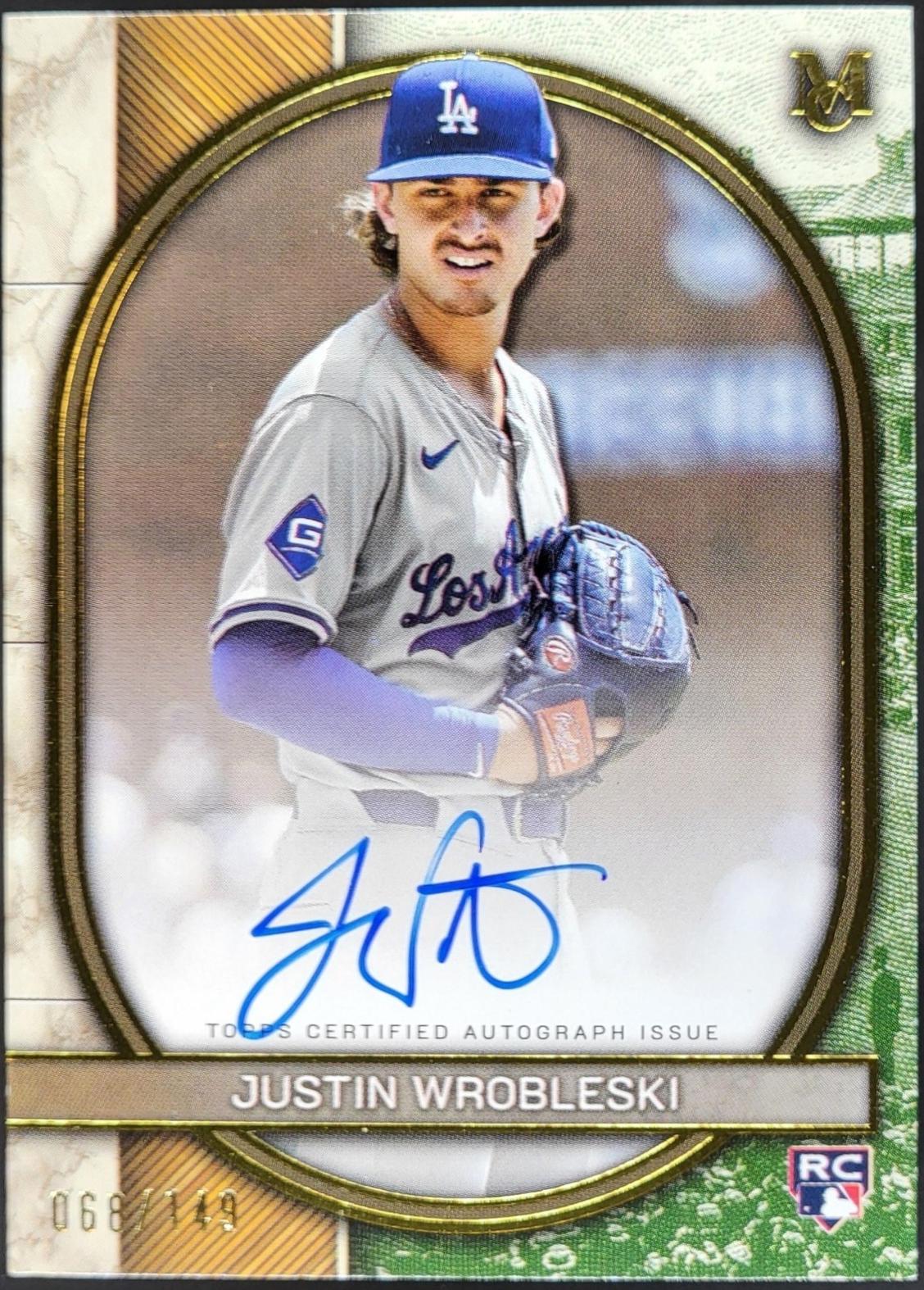 Justin Wrobleski [Gold] #AA-JWR