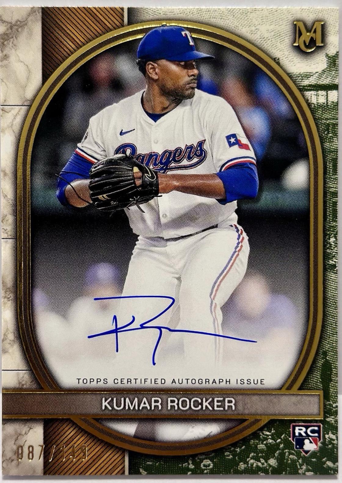 Kumar Rocker #AA-KR