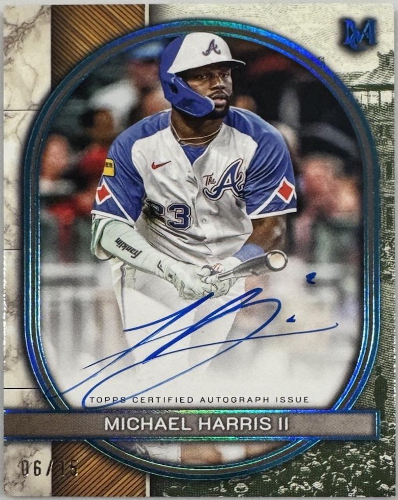 Michael Harris II [Blue Topaz] #AA-MHA