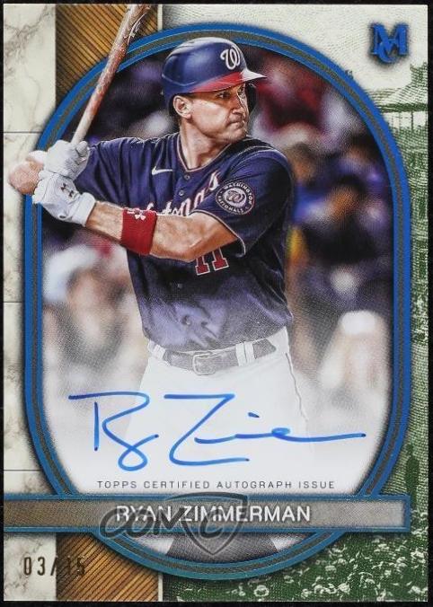 Ryan Zimmerman [Blue Topaz] #AA-RZ
