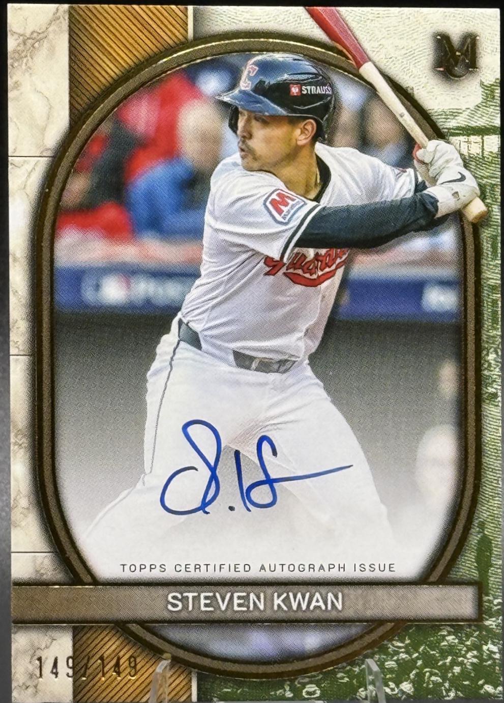 Steven Kwan [Gold] #AA-SK