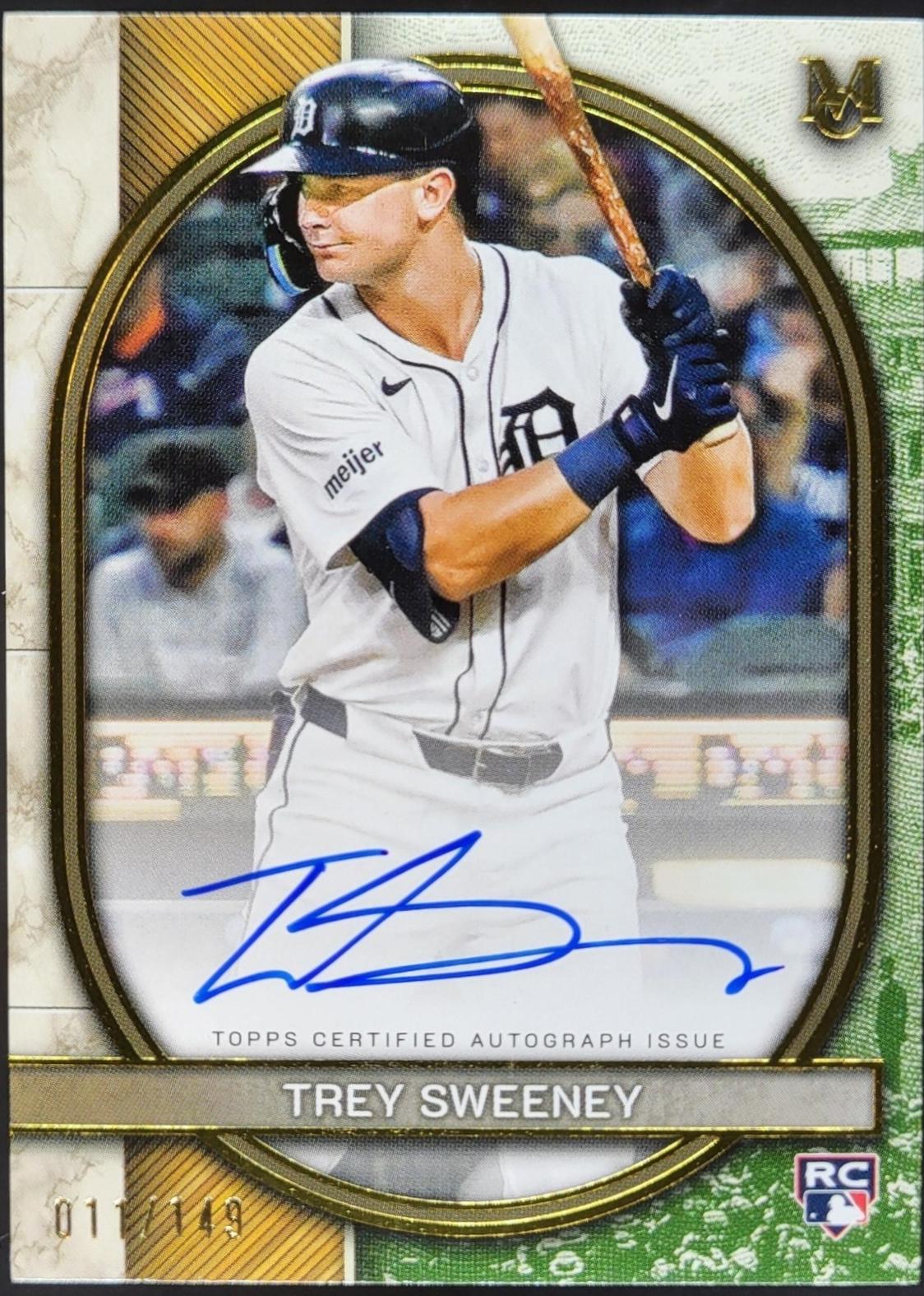 Trey Sweeney [Gold] #AA-TSW