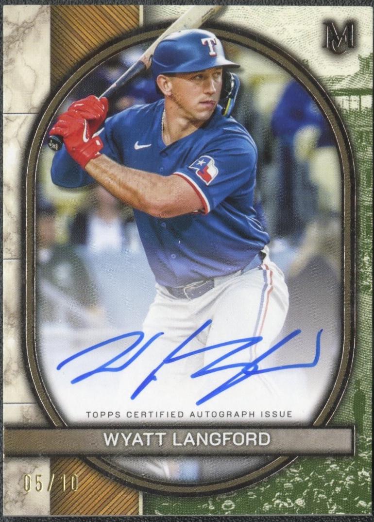 Wyatt Langford [Black] #AA-WL