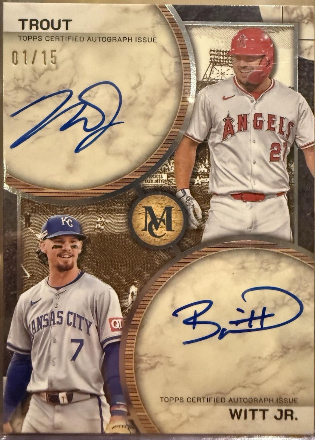 Mike Trout / Bobby Witt Jr. #DA-TW