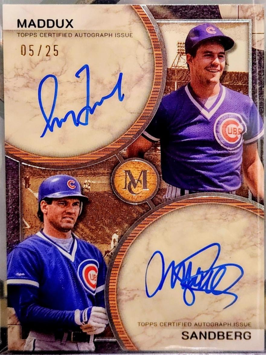 Ryne Sandberg / Greg Maddux #DA-MS