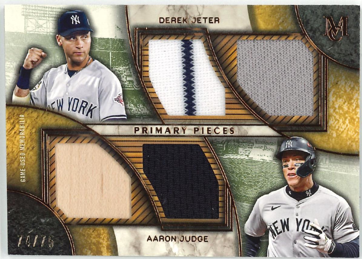 Derek Jeter / Aaron Judge #DPQR-JJ