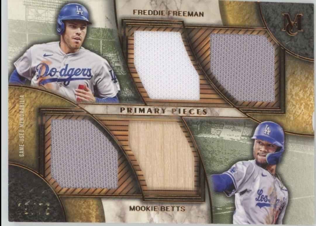 Freddie Freeman / Mookie Betts [Copper] #DPQR-FB
