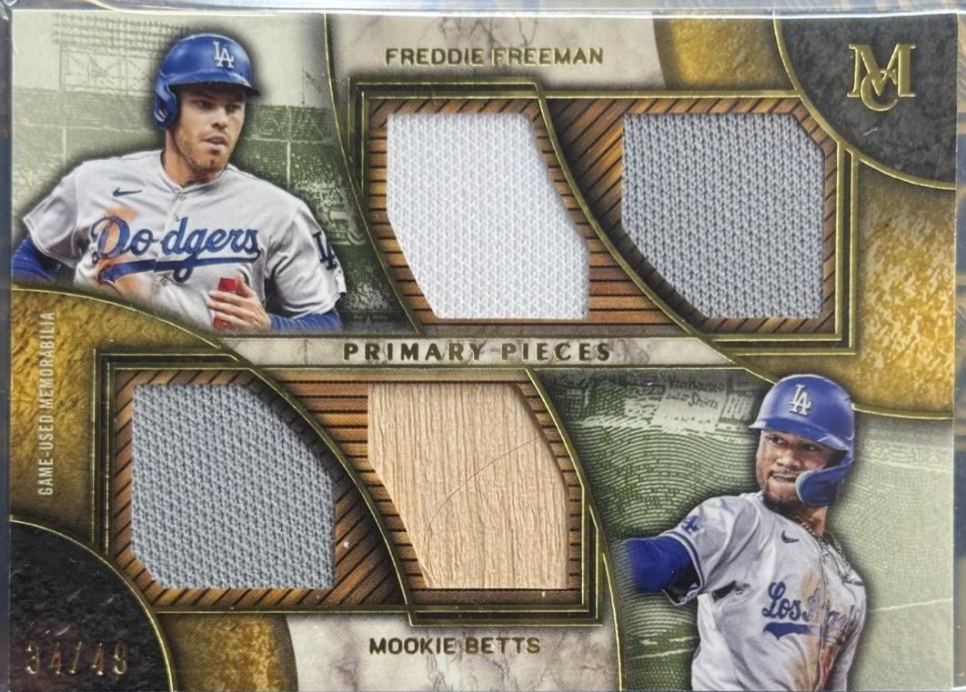 Freddie Freeman / Mookie Betts [Gold] #DPQR-FB