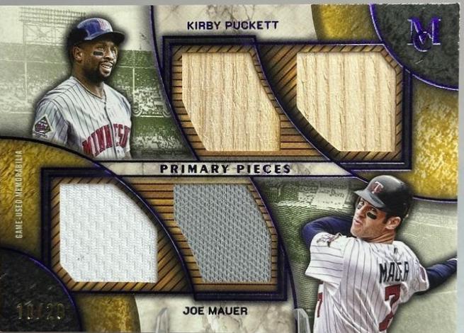 Joe Mauer / Kirby Puckett #DPQR-PM