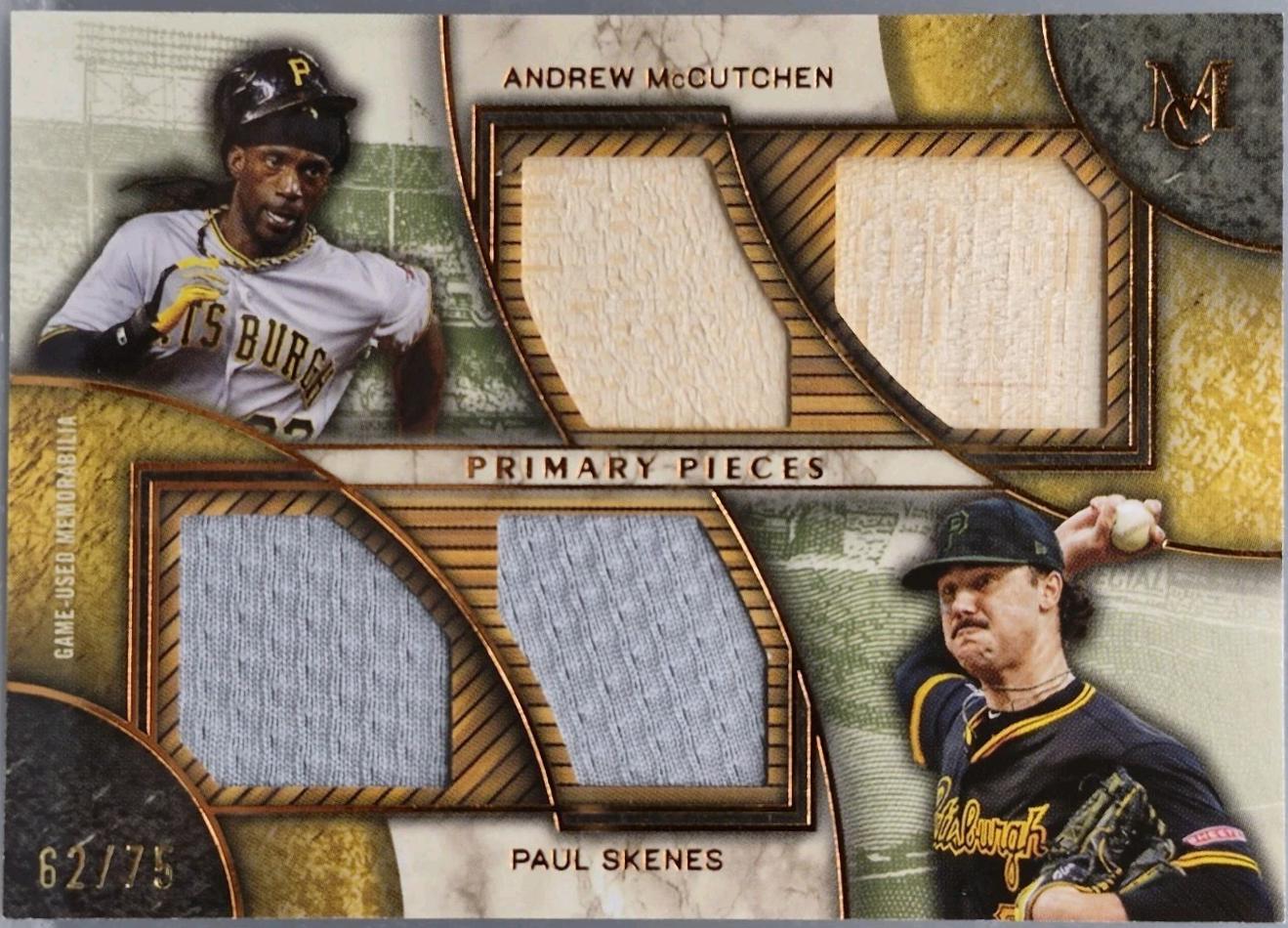 Paul Skenes / Andrew McCutchen [Copper] #DPQR-MS