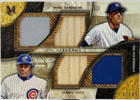 Sammy Sosa / Ryne Sandberg [Gold] #DPQRL-SS