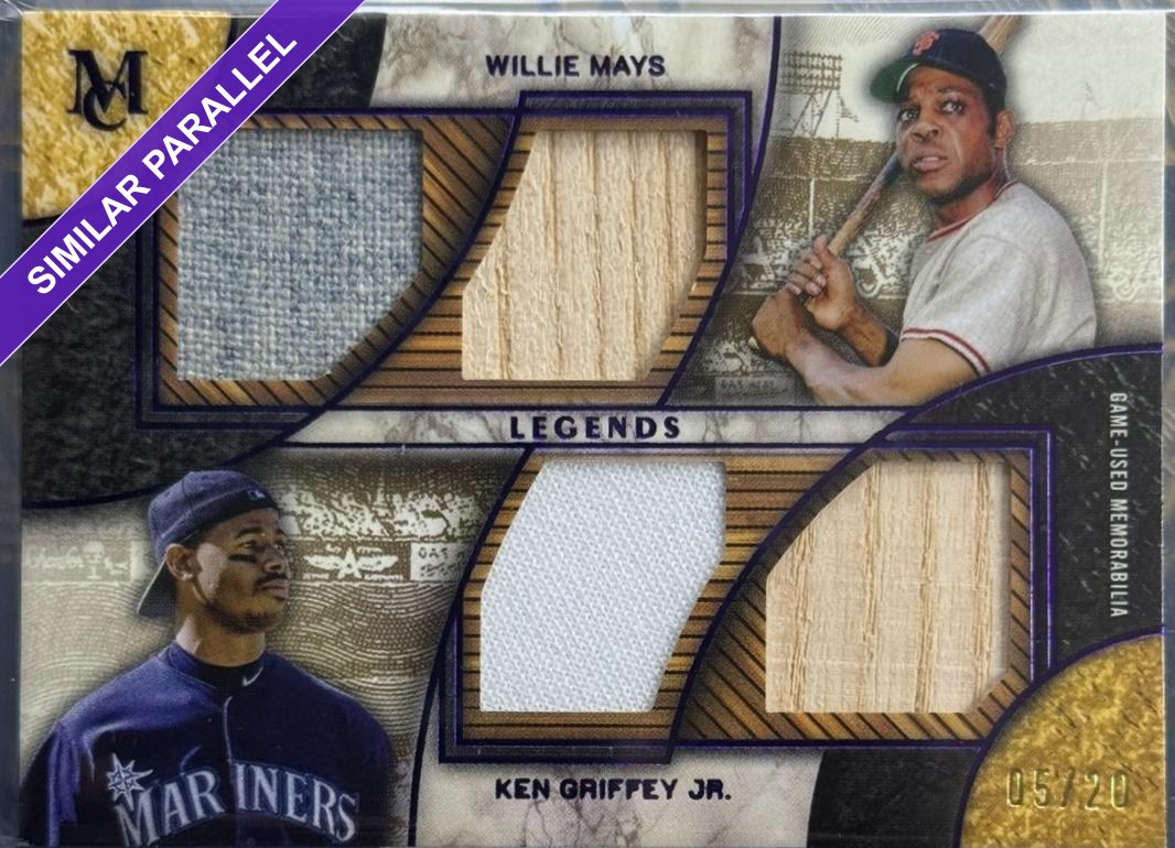Willie Mays / Ken Griffey Jr. #DPQRL-MG