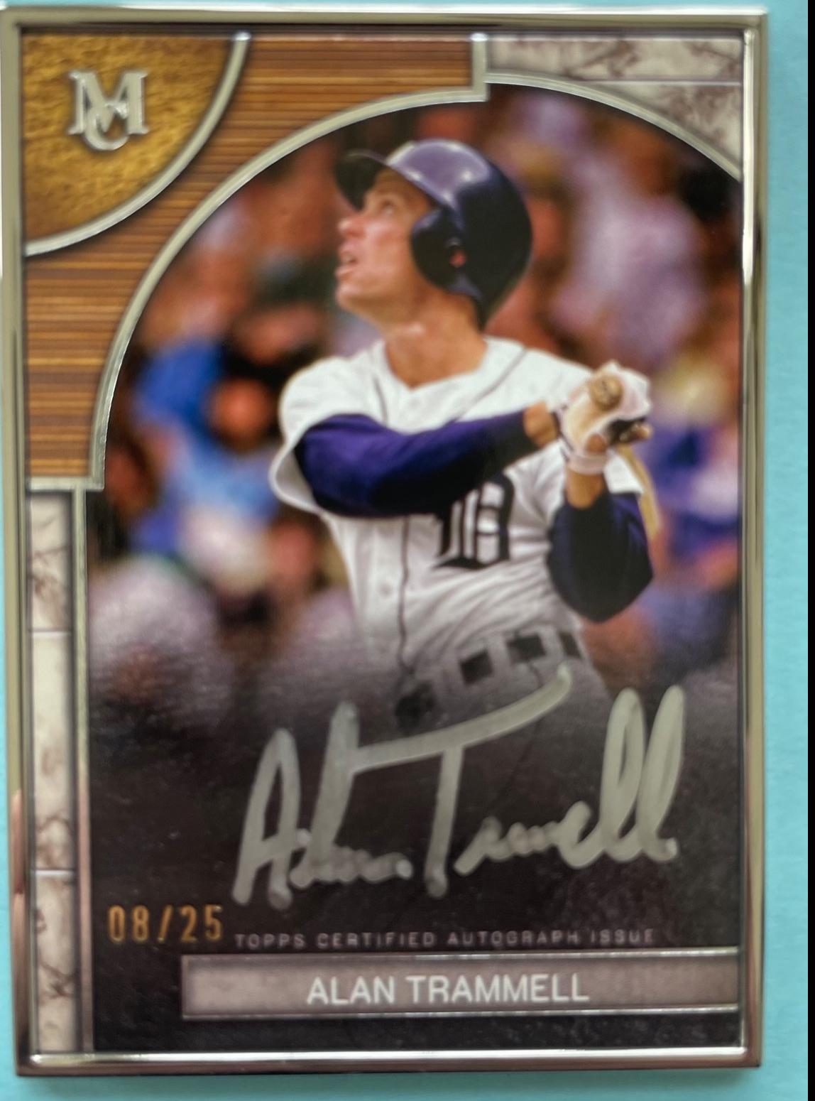 Alan Trammell #FMA-AT