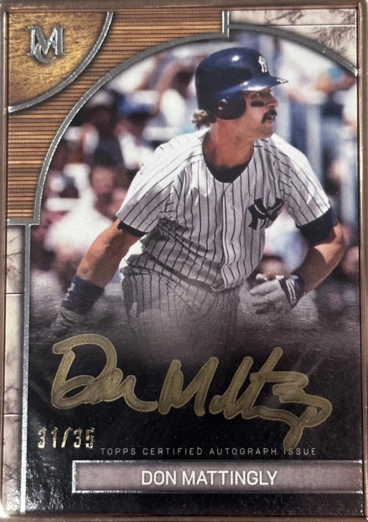 Don Mattingly #FMA-DMA