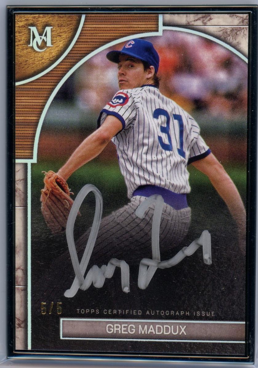 Greg Maddux [Silver] #FMA-GM