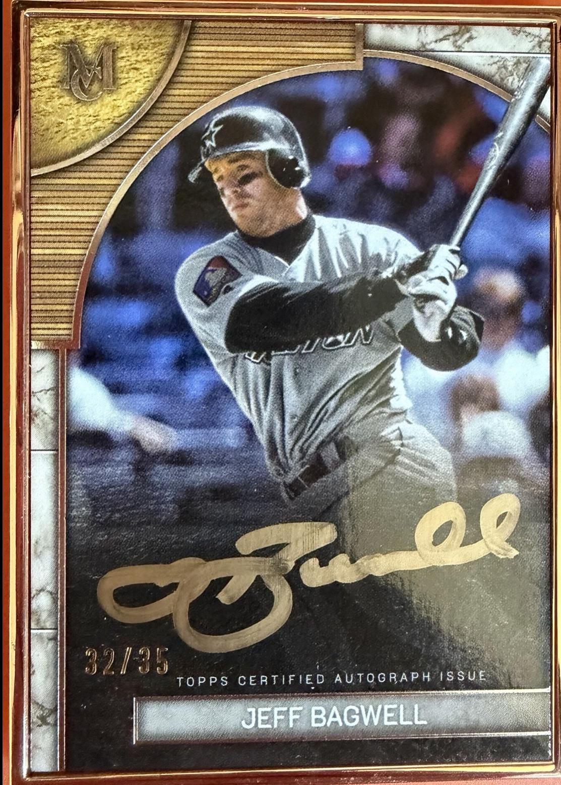 Jeff Bagwell [Gold] #FMA-JBA
