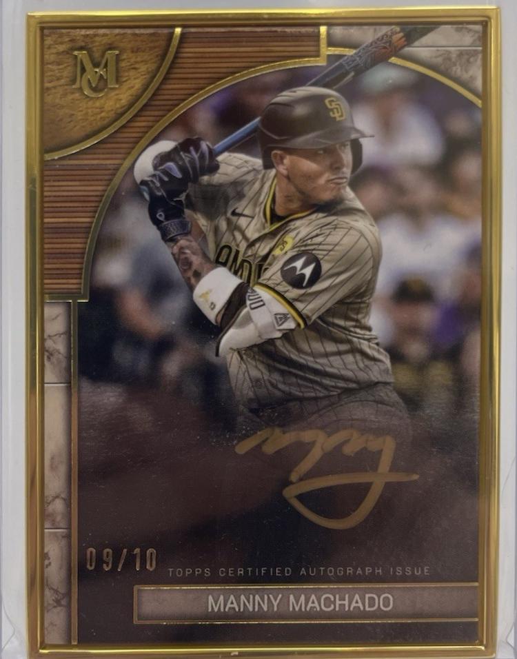 Manny Machado [Gold] #FMA-MA