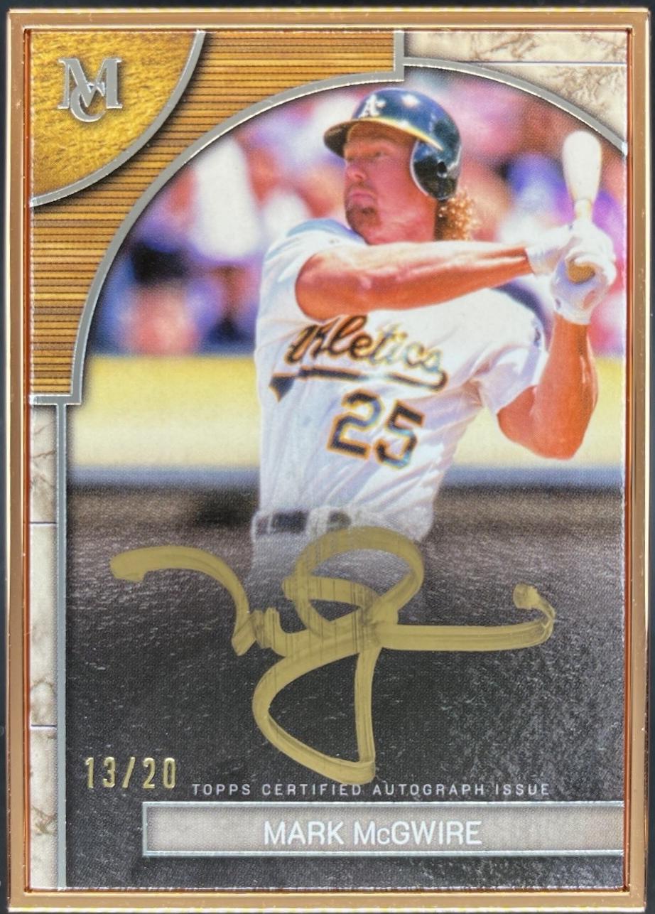 Mark McGwire [Gold] #FMA-MM