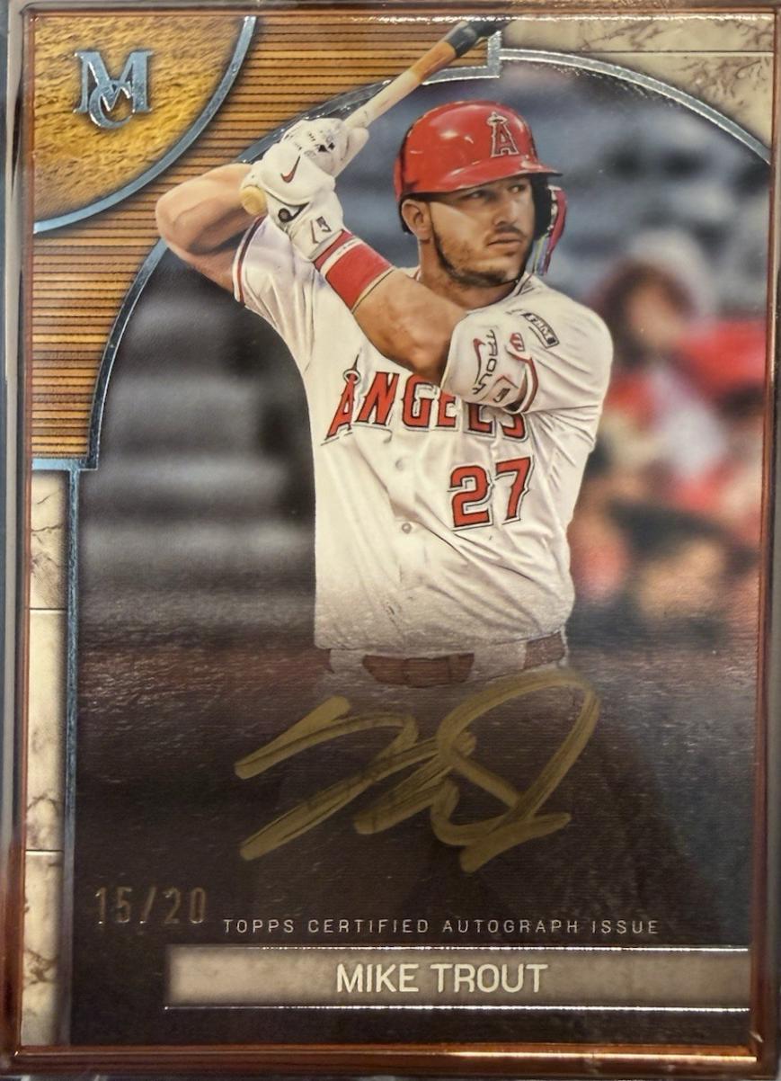 Mike Trout [Gold] #FMA-MT
