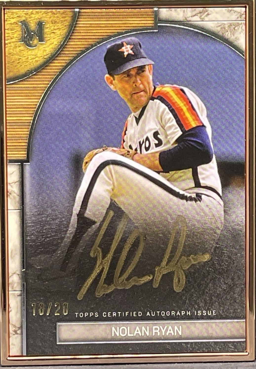 Nolan Ryan [Gold] #FMA-NR